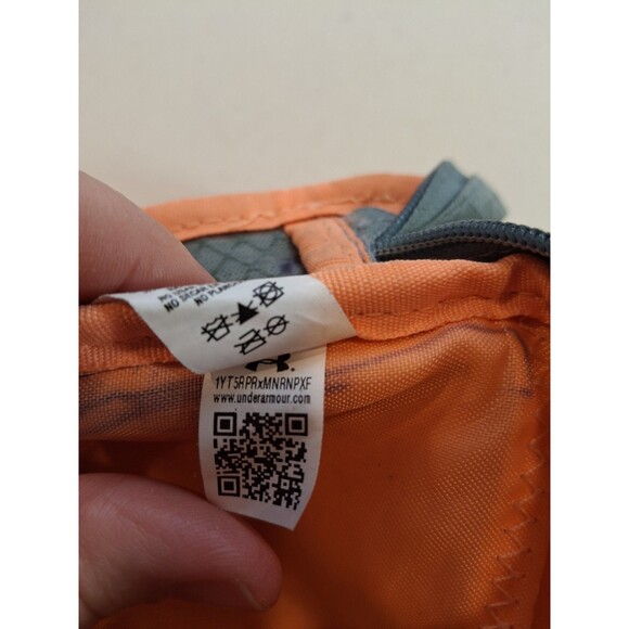 Under Armour Loudon Ripstop Crossbody Bag Pale Green Grey Small Shoulder Purse - Picture 6 of 8